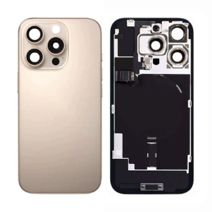 Back Panel with Wireless Charging Flex Desert for iPhone 16Pro (Best Quality)