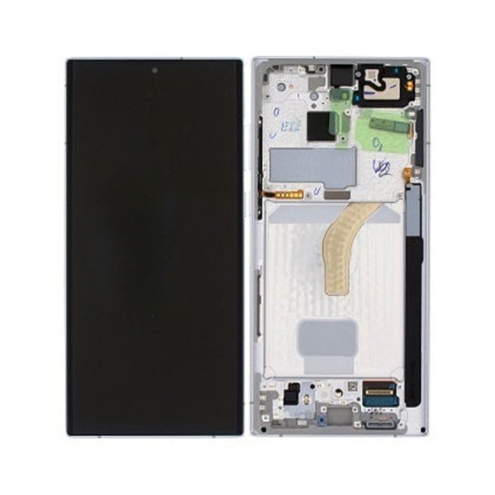 SAMSUNG S22ULTRA SCREEN WHITE (SERVICE PACK)