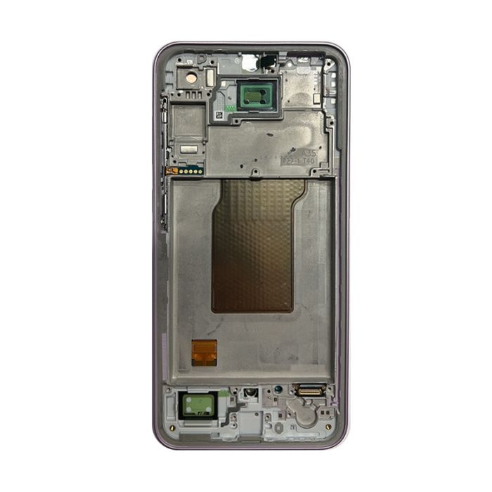 SAMSUNG A35 5G SERVICE PACK OLED ASSEMBLED WITH SERVICE PACK FRAME PURPLE