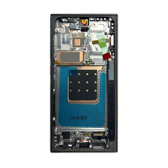 Samsung S24Ultra S928B OLED Screen with Frame Black (Aftermarket Soft OLED 6.78 inch)
