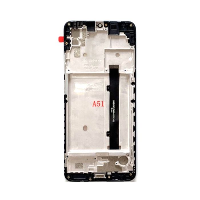 ZTE A51 2020 LCD Screen with Frame Black (Best Aftermarket)