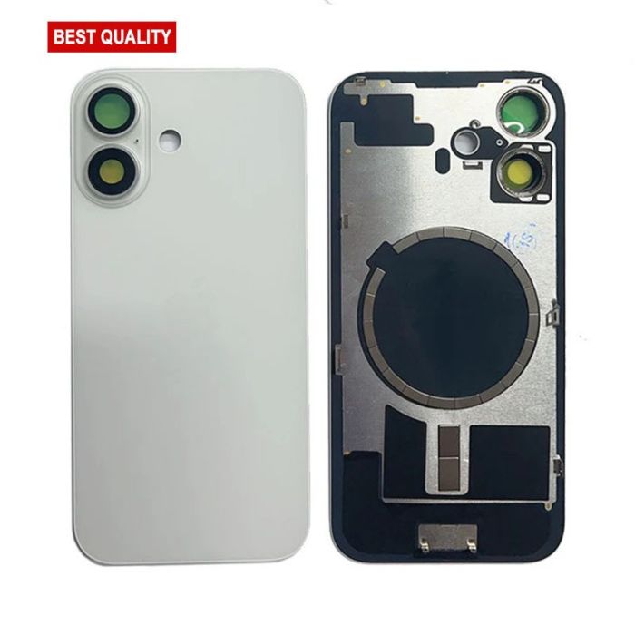 Back Panel with Magnet Tear No Logo for iPhone 16Plus (Best Aftermarket)