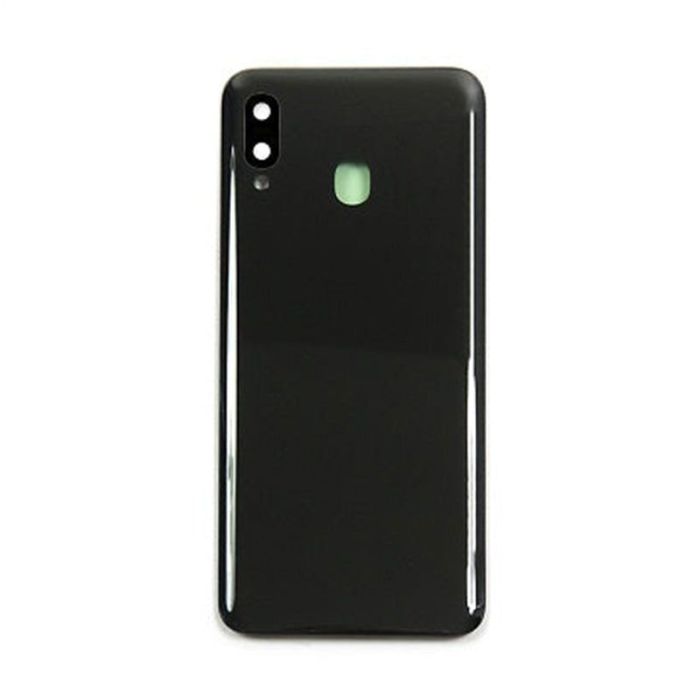 SAMSUNG A20 BACK GLASS COVER BLACK