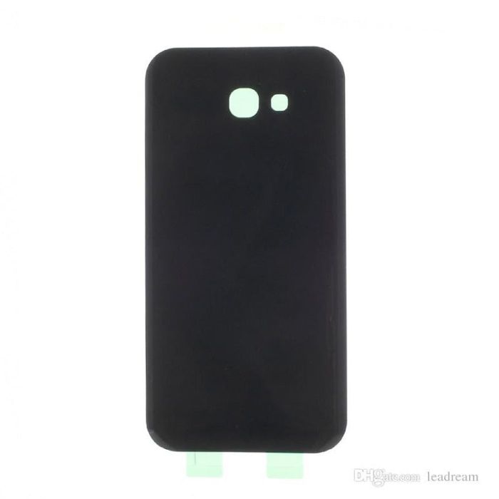 SAMSUNG A7(2017) BACK GLASS BLACK
