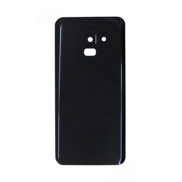 SAMSUNG A8(2018) BACK GLASS BLACK