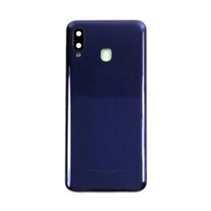 SAMSUNG A20 BACK GLASS COVER BLUE