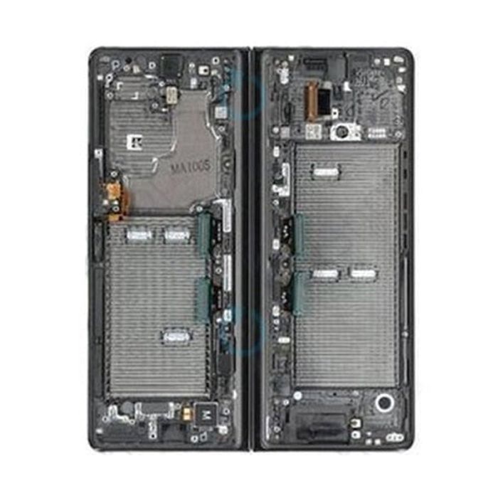 Samsung Z Fold 2 5G F916 Inner Screen Black with Silver Hinge GH82-24296A (Service Pack)