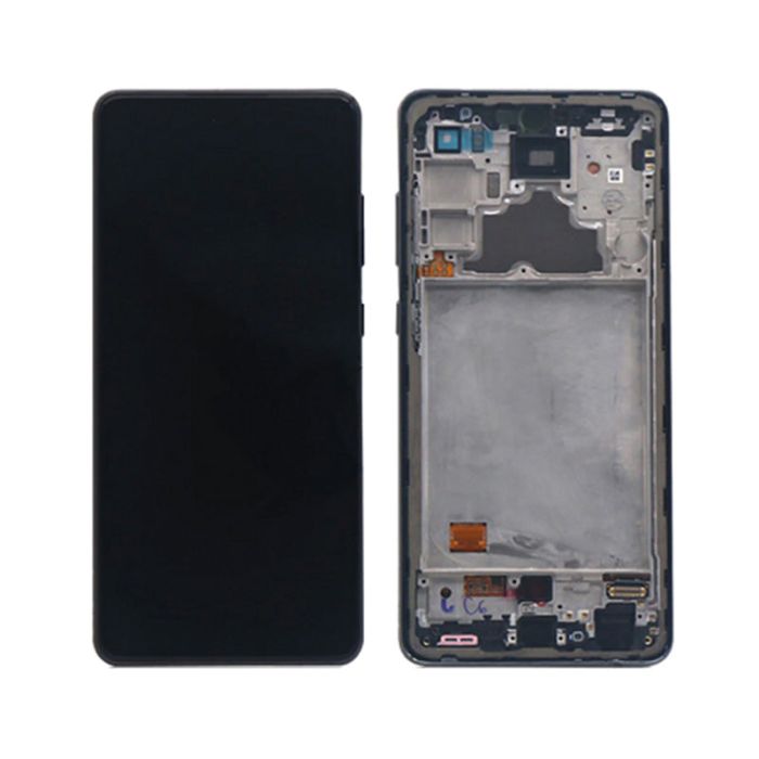 SAMSUNG A72 5G SCREEN BLACK GH82-25463A (SERVICE PACK)