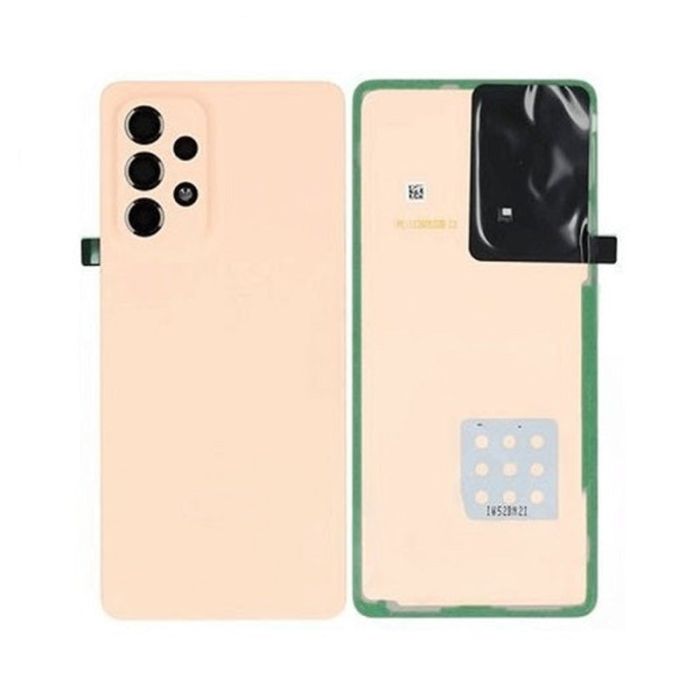 SAMSUNG A53 5G BACK GLASS COVER PEACH (BEST AFTERMARKET)