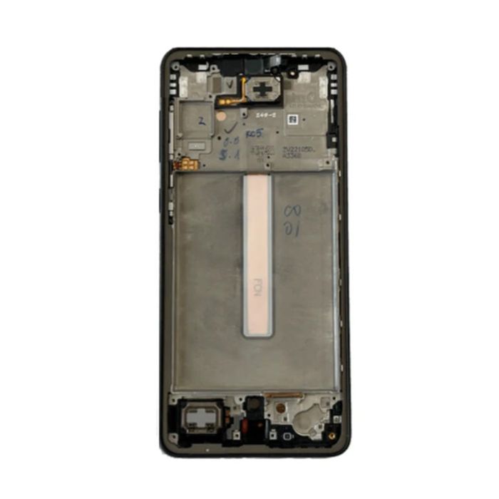 SAMSUNG A33 5G SCREEN BLACK GH82-28143A/28144A (SERVICE PACK)