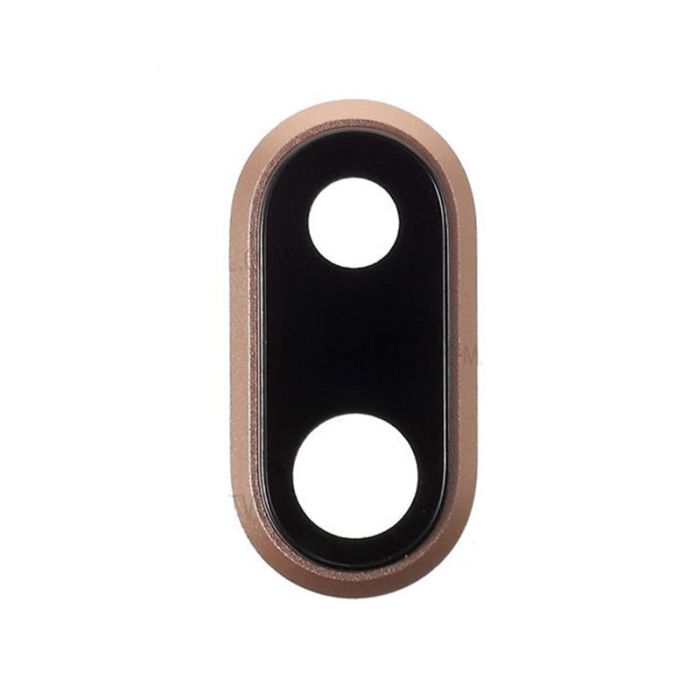 IPHONE 8PLUS BACK CAMERA LENS WITH FRAME GOLD