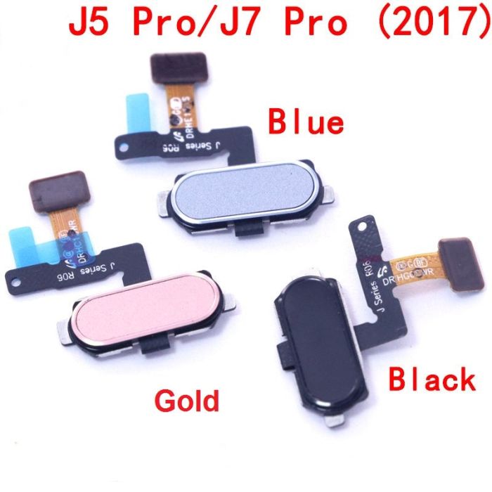 SAMSUNG J5PRO/J7PRO HOME BUTTON FLEX BLACK