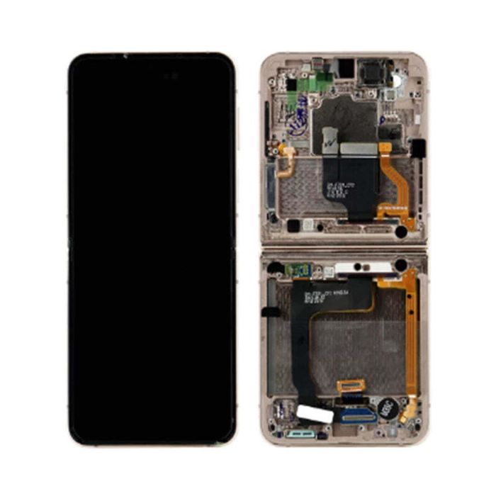 SAMSUNG Z FLIP 4 5G F721 INNER SCREEN PINK GOLD GH82-30238C (SERVICE PACK)