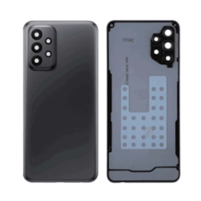 SAMSUNG A73 5G BACK COVER GLASS BLACK (BEST AFTERMART)