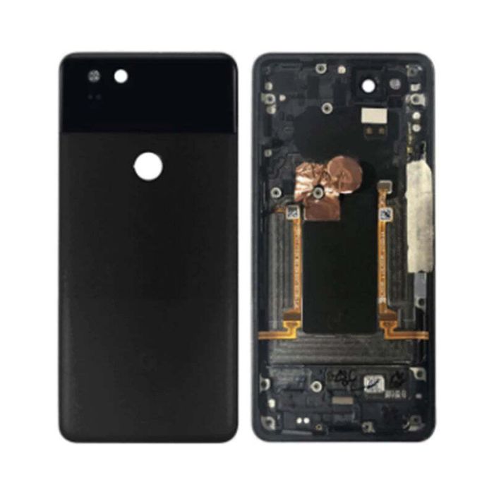 GOOGLE PIXEL2 BACK HOUSING BLACK (PULLED)