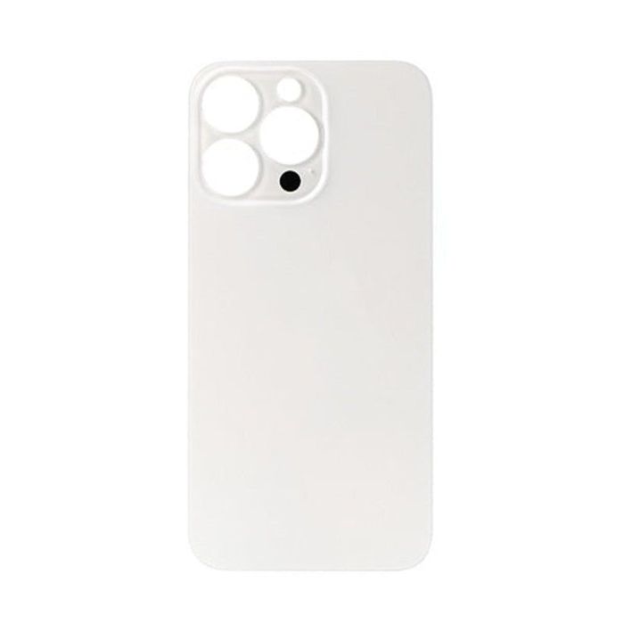 Back Glass Sierra White No Logo For iPhone 13Pro (Aftermarket Premium)