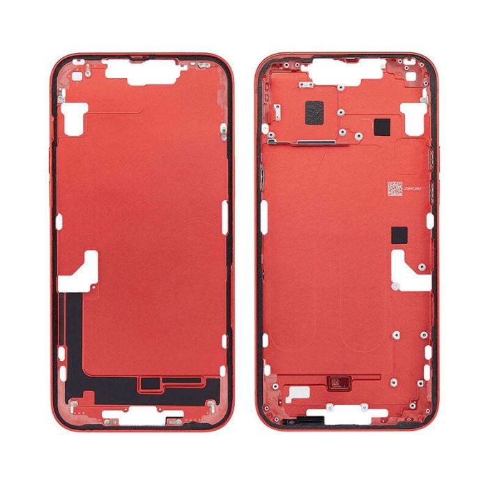 Middle Frame Housing Red For iPhone 14Plus (Best Aftermarket)