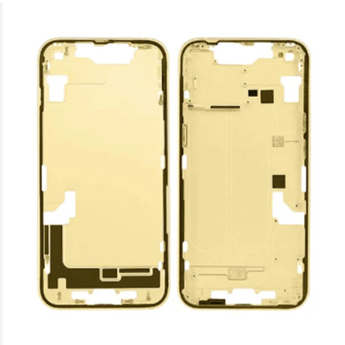 Middle Frame Housing Yellow For iPhone 14Plus (Best Aftermarket)