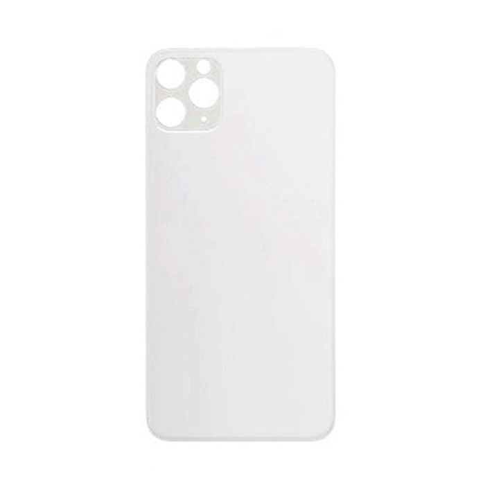 Back Glass White No Logo for iPhone 11Pro (Aftermarket Premium)