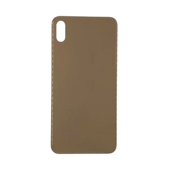 IPHONE XS MAX BACK GLASS ROSE GOLD NO LOGO (AFTERMARKET PREMIUM)