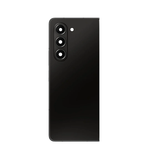 SAMSUNG Z FOLD 5 F946 BACK GLASS WITH LENS BLACK (AFTERMARKET PREMIUM)