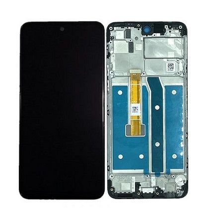 LG K52 SCREEN WITH FRAME BLACK (BRAND NEW)