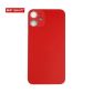 Back Glass Red No Logo for iPhone 12 (Best Aftermarket)
