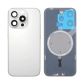 Back Panel with Magnet White No Logo for iPhone 16Pro (Aftermarket Premium)