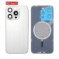Back Panel with Magnet White No Logo for iPhone 16Pro (Best Aftermarket)