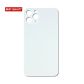 Back Glass White No Logo for iPhone 11 (Best Aftermarket)