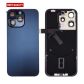 Back Panel With Wireless Charging Flex Blue No Logo For iPhone 15Pro (Best Quality)