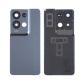 OPPO RENO 8PRO CPH2357 BACK GLASS WITH CAMERA LENS BLACK