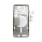 Middle Frame White For iPhone 15Pro (Best   Aftermarket)