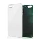 IPHONE 8PLUS BACK GLASS WHITE NO LOGO (AFTERMARKET PREMIUM)