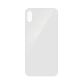 IPHONE XS BACK GLASS WHITE NO LOGO (AFTERMARKET PREMIUM)