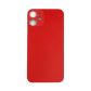 Back Glass Red No Logo for iPhone 12 (Aftermarket Premium)
