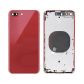 IPHONE 8PLUS BACK HOUSING WITHOUT PARTS RED NO LOGO (AFTERMARKET HIGH QUALITY)