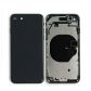 Back Housing with Power Flex Black No Logo for iPhone SE2022 (SE3)