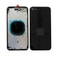 IPHONE 8PLUS BACK HOUSING WITHOUT PARTS BLACK NO LOGO(HIGH QUALITY)