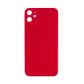 Back Glass Red No Logo for iPhone 11 (Aftermarket Premium)