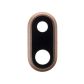 IPHONE 8PLUS BACK CAMERA LENS WITH FRAME GOLD