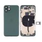 Back Housing With Power Flex Green No Logo For iPhone 11Pro Max (Best Aftermarket)