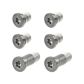 MACBOOK PRO 13" A1706/A1989/A2141/A2251 SCREWS SET SILVER