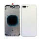 IPHONE 8PLUS BACK HOUSING WITHOUT PARTS WHITE NO LOGO (HIGH QUALITY)