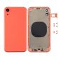 IPHONE XR BACK HOUSING WITHOUT PARTS ORANGE NO LOGO (AFTERMARKET HIGH QUALITY)