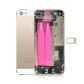 IPHONE 5S BACK HOUSING WITH SMALL PARTS GOLD NO LOGO