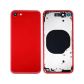 IPHONE 8G BACK HOUSING WITHOUT PARTS RED NO LOGO