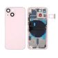 Back Housing With Power Flex Pink No Logo For iPhone 13Mini
