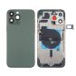 Back Housing With Power Flex Green No Logo For iPhone 13Pro Max (Best Aftermarket)
