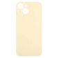 Back Glass Yellow No Logo For iPhone 15 (Aftermarket Premium)